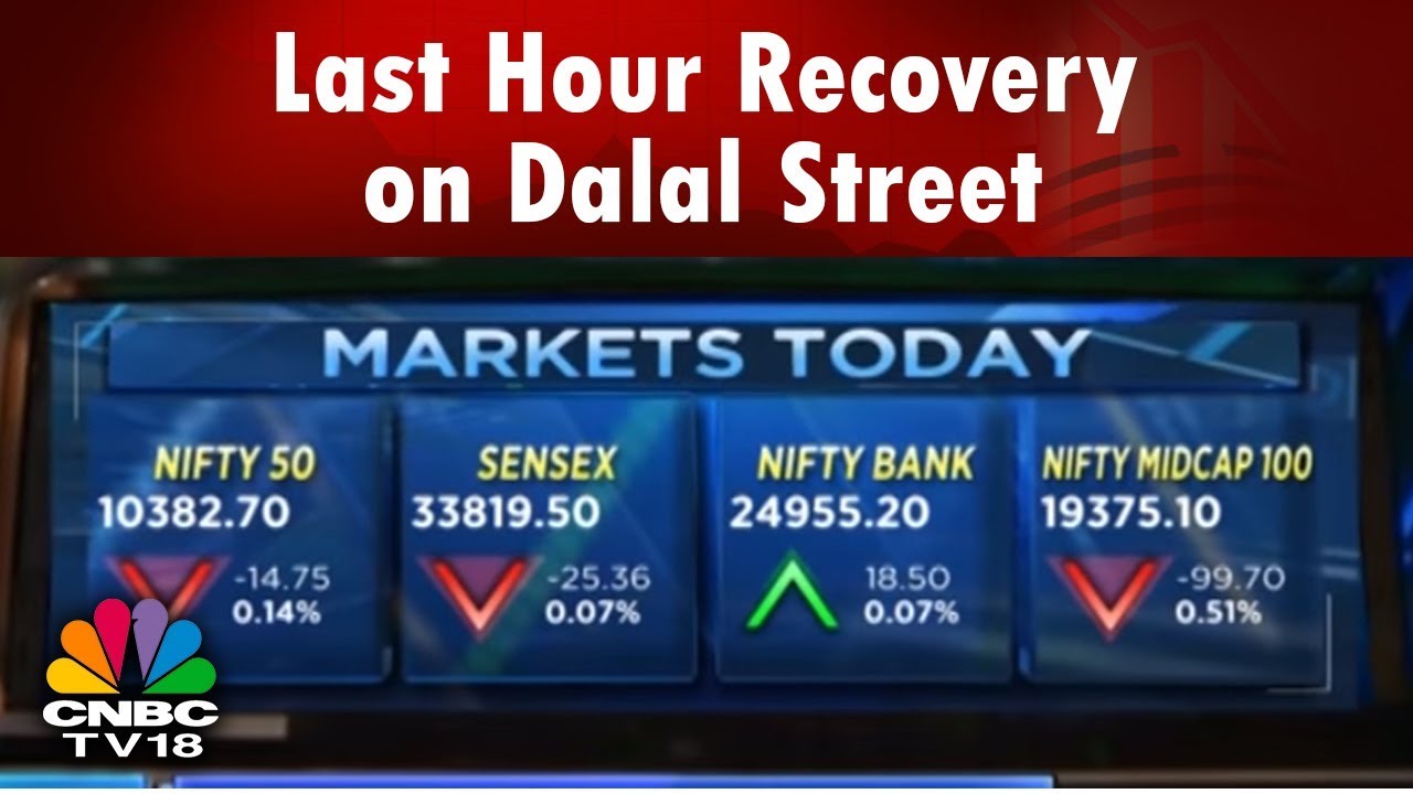 Reporter's Diary | Markets See Last Hour Recovery on Dalal Street | CNBC TV18