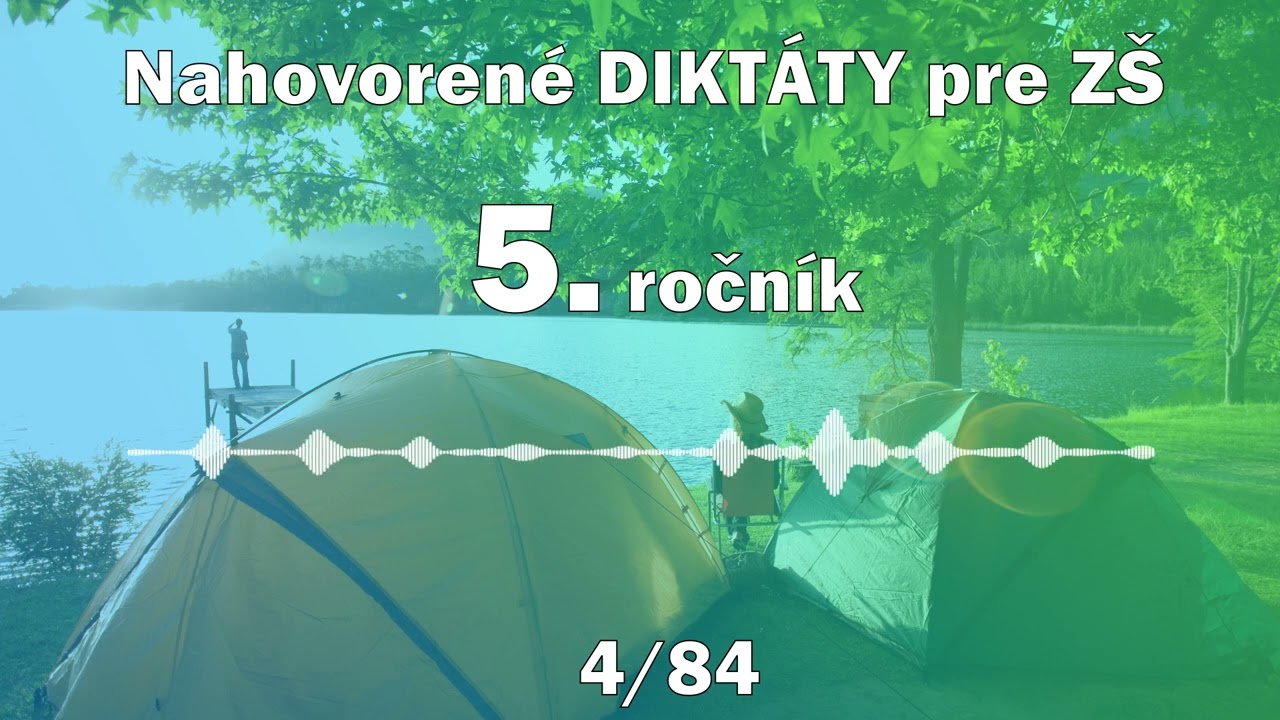 Diktát č. 4 pre 5. ročník ZŠ - zámená