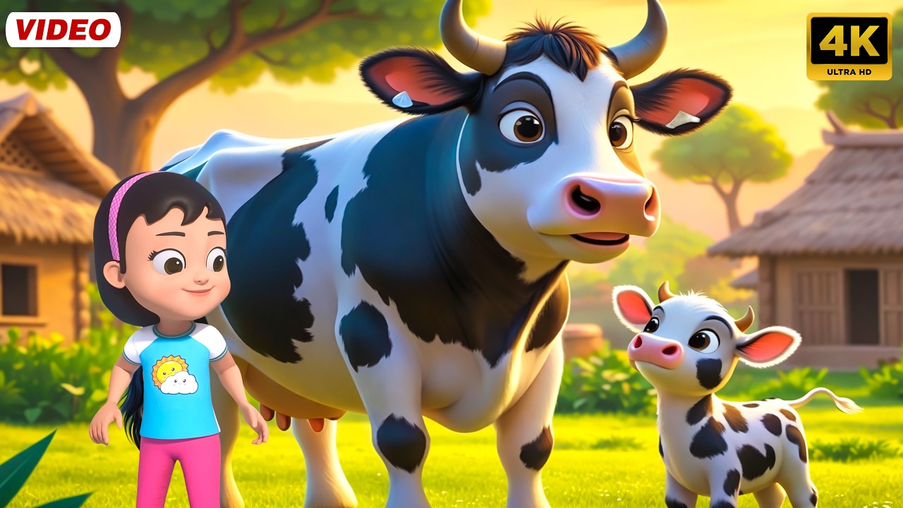 गैया मेरी गैया और मनोरंजन से भरपूर राइम्स - 22 Minutes Non-Stop Hindi Rhymes | Sumu Nursery Rhymes