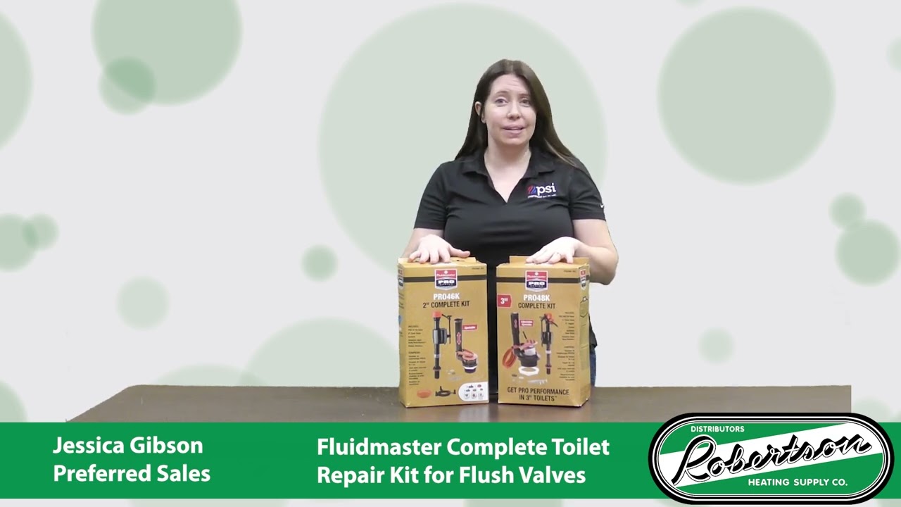 Fluidmaster Complete Toilet Repair Kit for Flush Valves