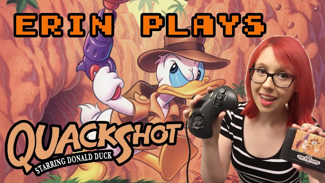 QuackShot Starring Donald Duck (Sega Genesis) - Erin Plays