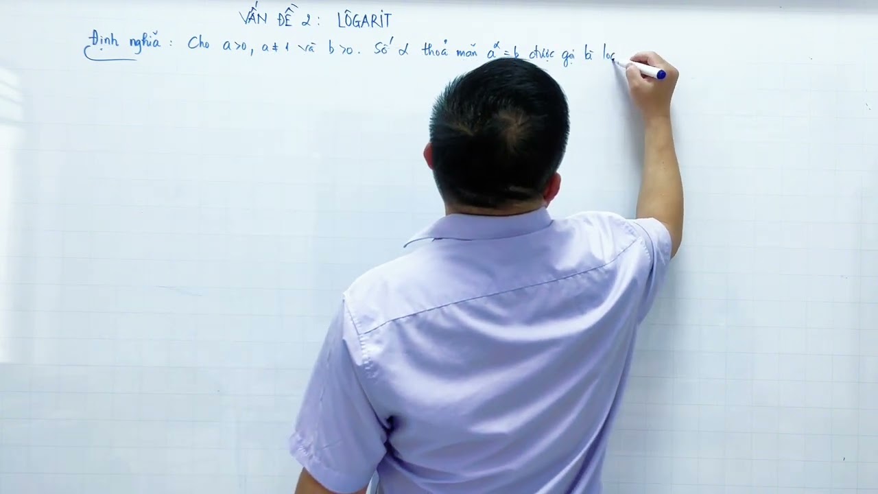 Định nghĩa Logarit || Toán 11