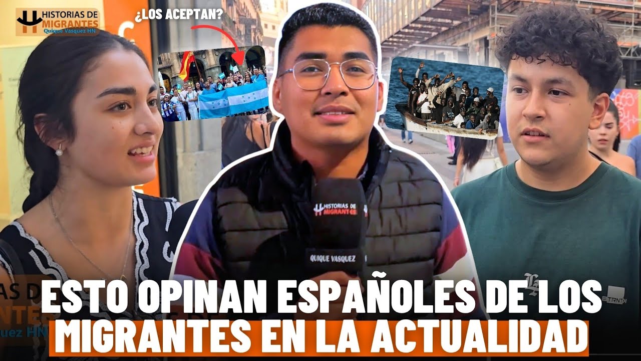 Esto opinan los Españoles de los Migrantes en la actualidad 👇👇