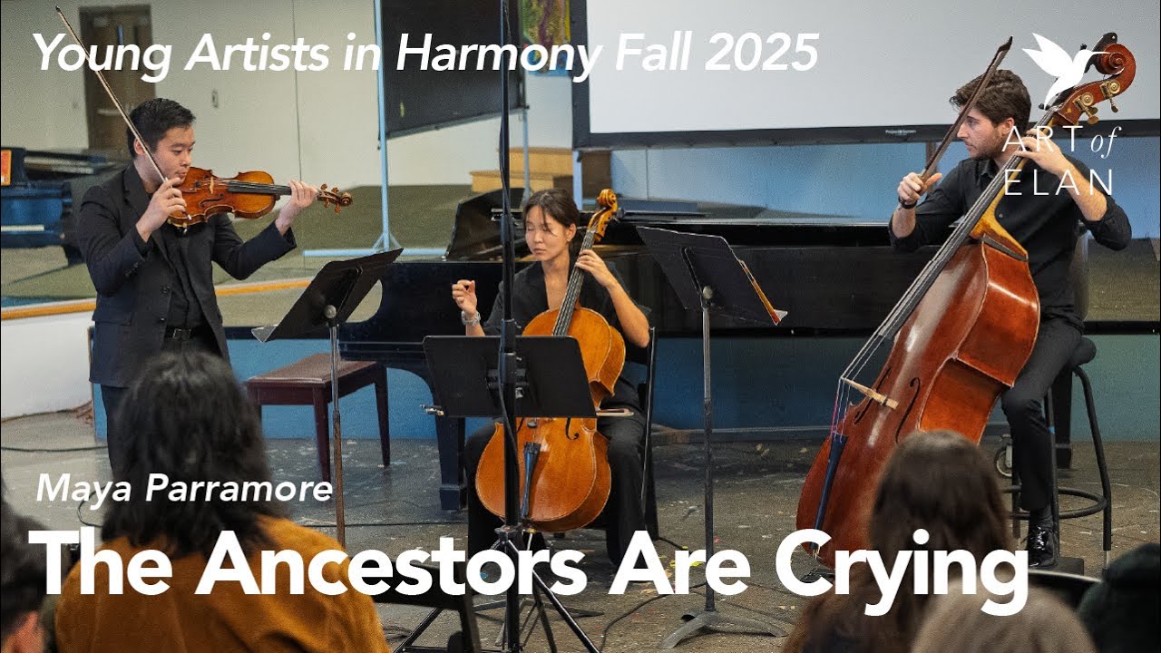 The Ancestors Are Crying by Maya Parramorre - Young Artists in Harmony - Art of Elan