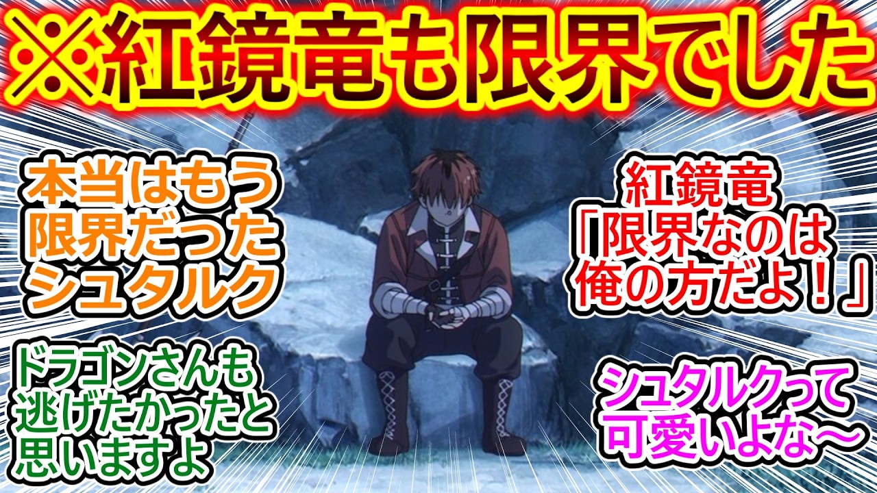 本当はもう限界だったんだ…【葬送のフリーレン 29話 反応集】毎晩爆音立てて威嚇してくる相手に怯えてた紅鏡竜さんに同情する視聴者の反応集ｗ【葬送のフリーレン/2期/実況/感想まとめ】
