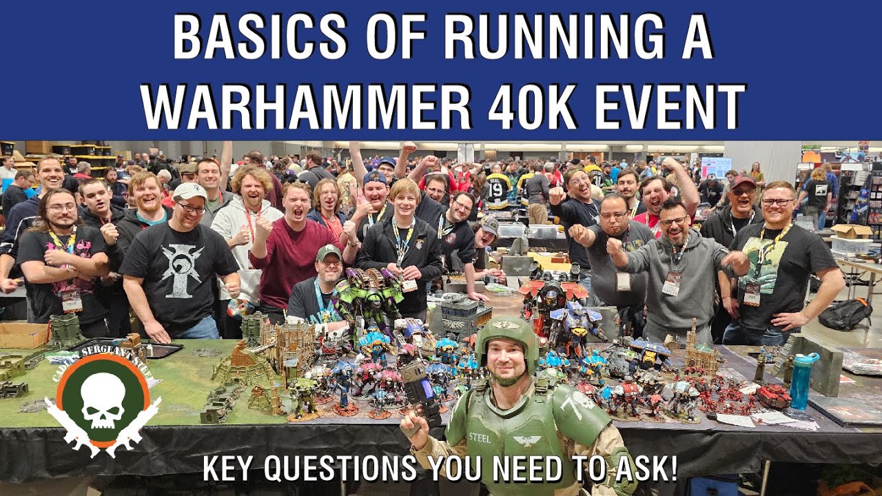Running Your Own Warhammer 40k Event