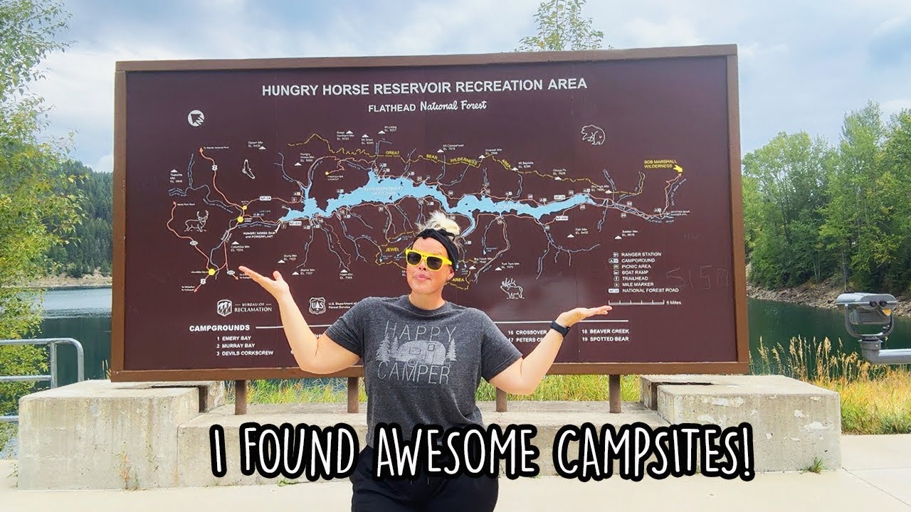 Vanlife Adventures поможет найти БЕСПЛАТНЫЙ и дешевый кемпинг | Что я найду рядом с Hungry Horse?