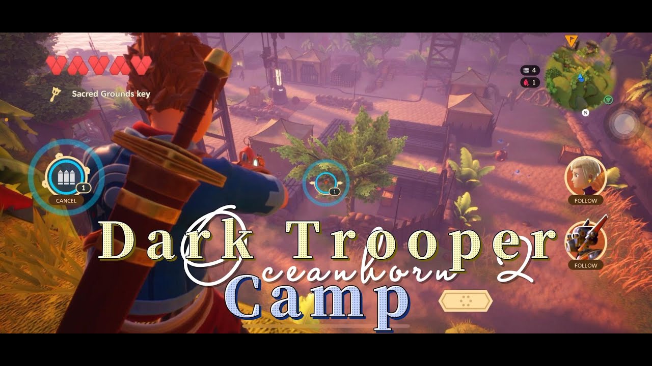 Oceanhorn 2 Dark trooper camp