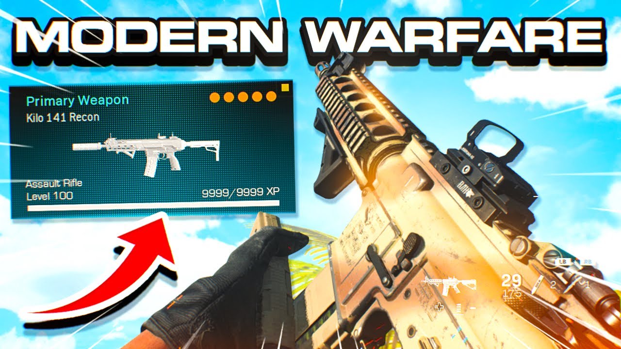How To Level Up Your Weapons SUPER FAST On Modern Warfare ( MW Easy Camo Guide )