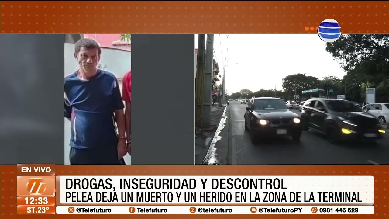Riña mortal entre adictos cerca de la Terminal de Ómnibus de Asunción