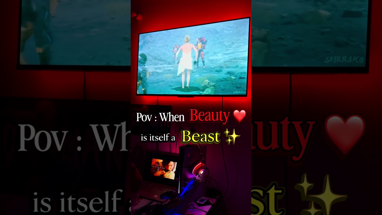 Beauty and the Beast ❤️ || PS5 || Gaming || 4K 