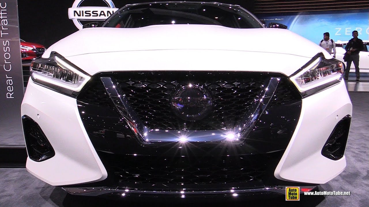 2019 Nissan Maxima Platinum - Exterior and Interior Walkaround - Debut at 2018 LA Auto Show