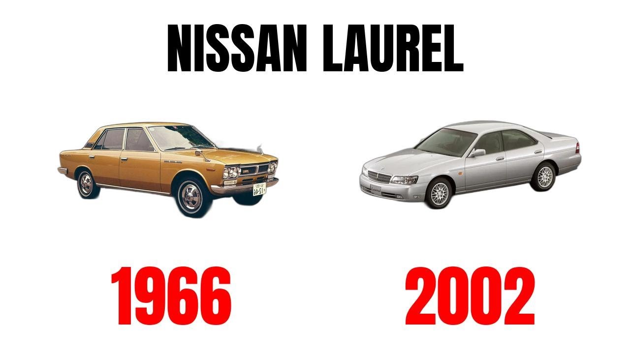 Nissan Laurel (Evolution 1966 - 2002) - All generations