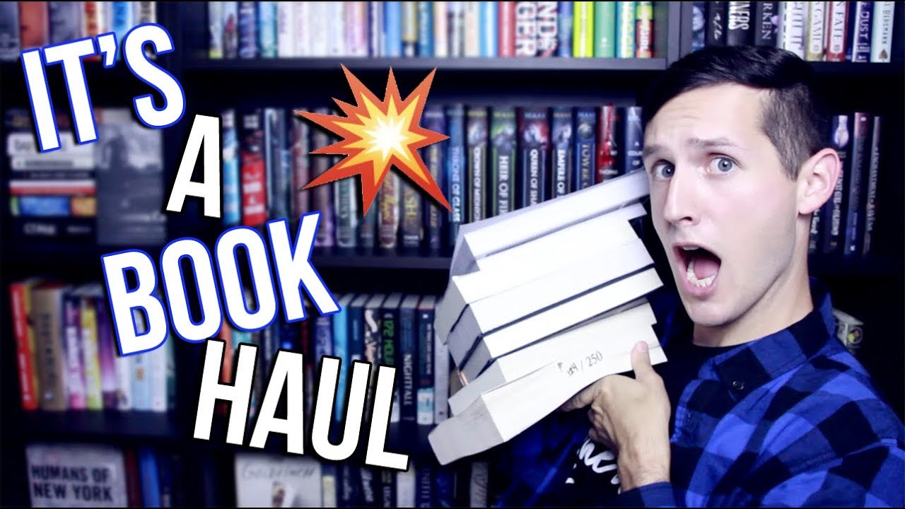 IT'S A BOOK HAUL *pretends to be shocked*