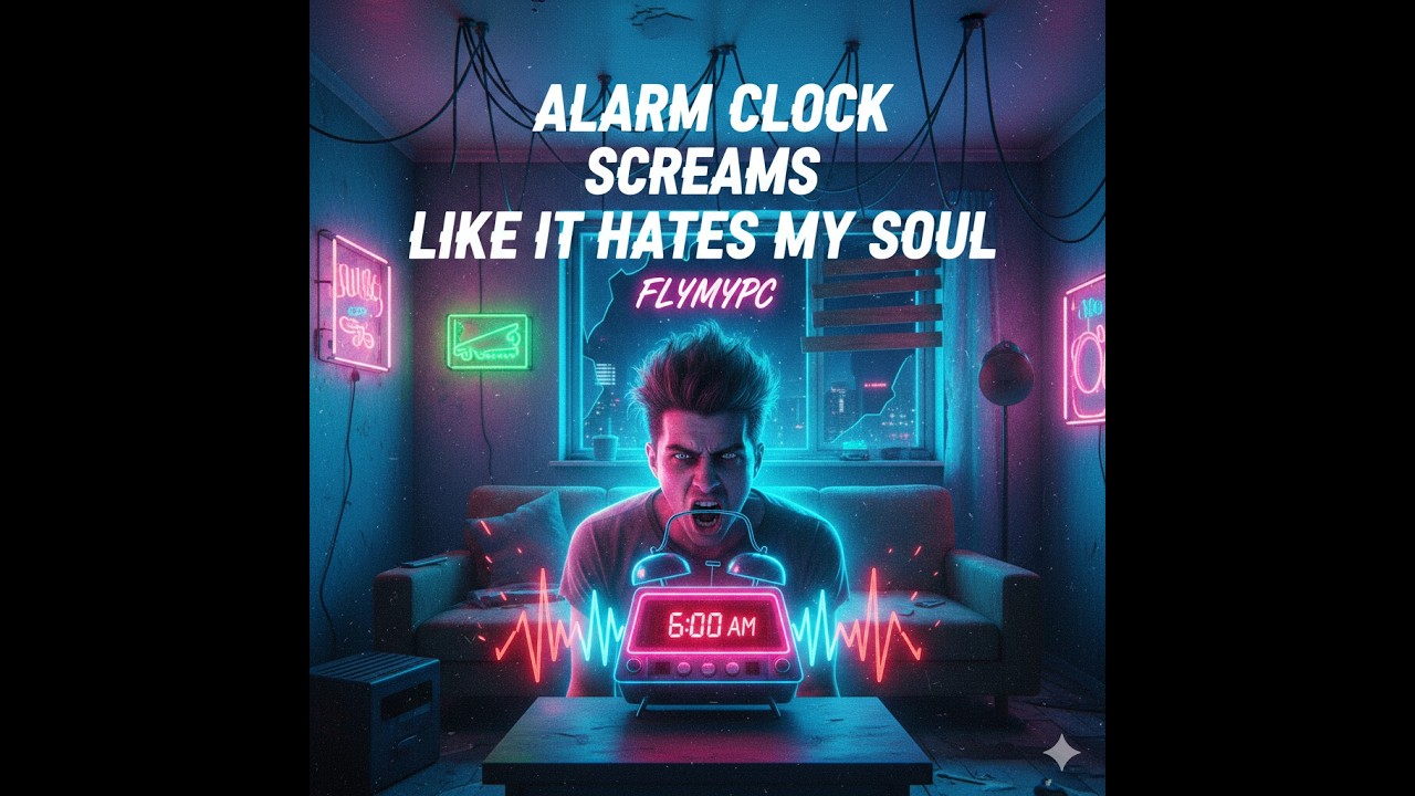 Barley Surviving Emotional Rock Ballard Alarm Clock Screams Like It Hates My Soul @Flymypc