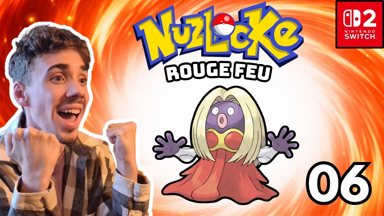 NUZLOCKE POKEMON ROUGE FEU SUR SWITCH ! #6
