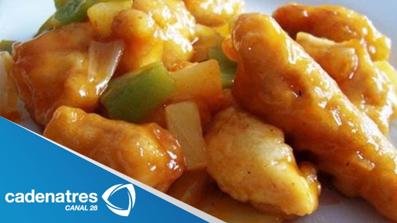 Receta de Pollo con Piña / Pollo con Piña/ ¿Cómo hacer pollo con piña?