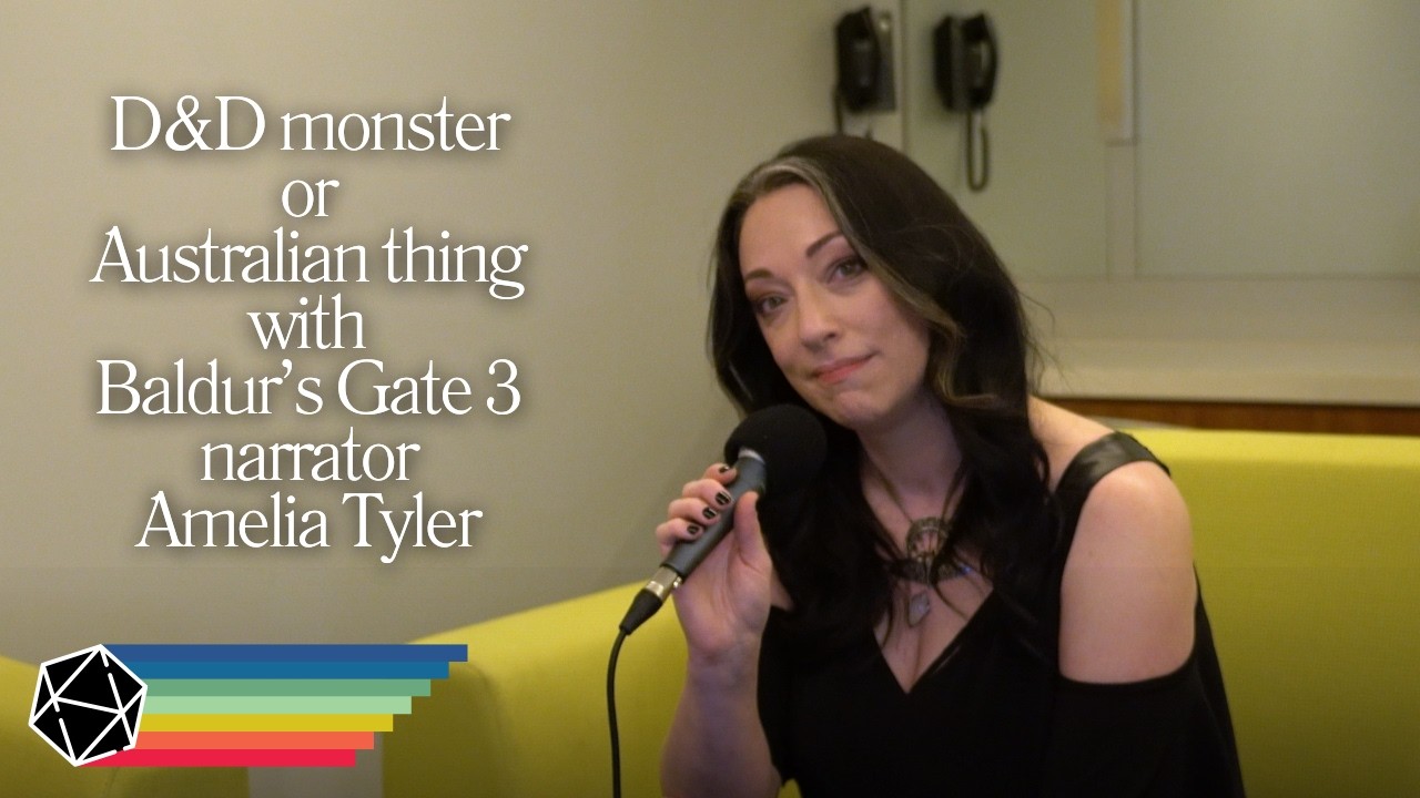 D&D Monster or Australian thing with Baldur's Gate 3 narrator Amelia Tyler