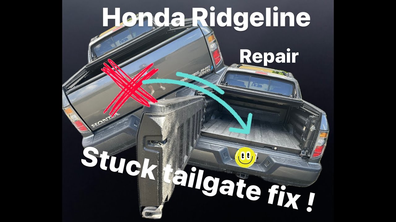 Honda Ridgeline Tail Gate repair , tail gate wont swing open.