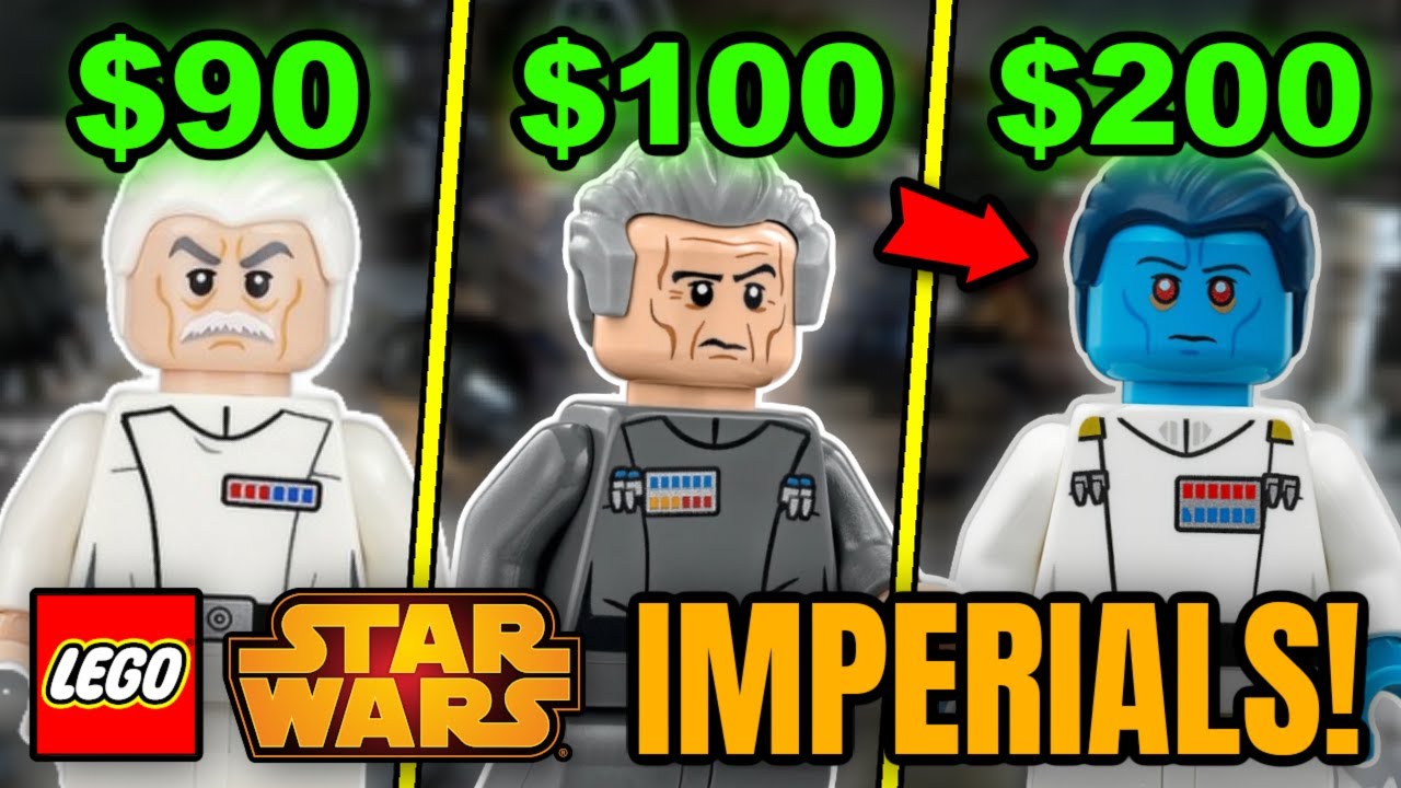 10 Expensive LEGO Star Wars Imperial Minifigures You May Own!