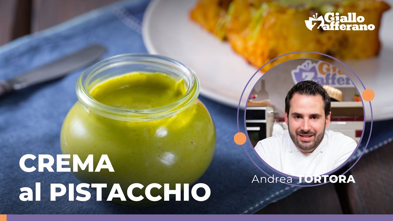 CREMA SPALMABILE al PISTACCHIO fatta in casa! La ricetta perfetta del Pastry Chef Andrea Tortora! 💚