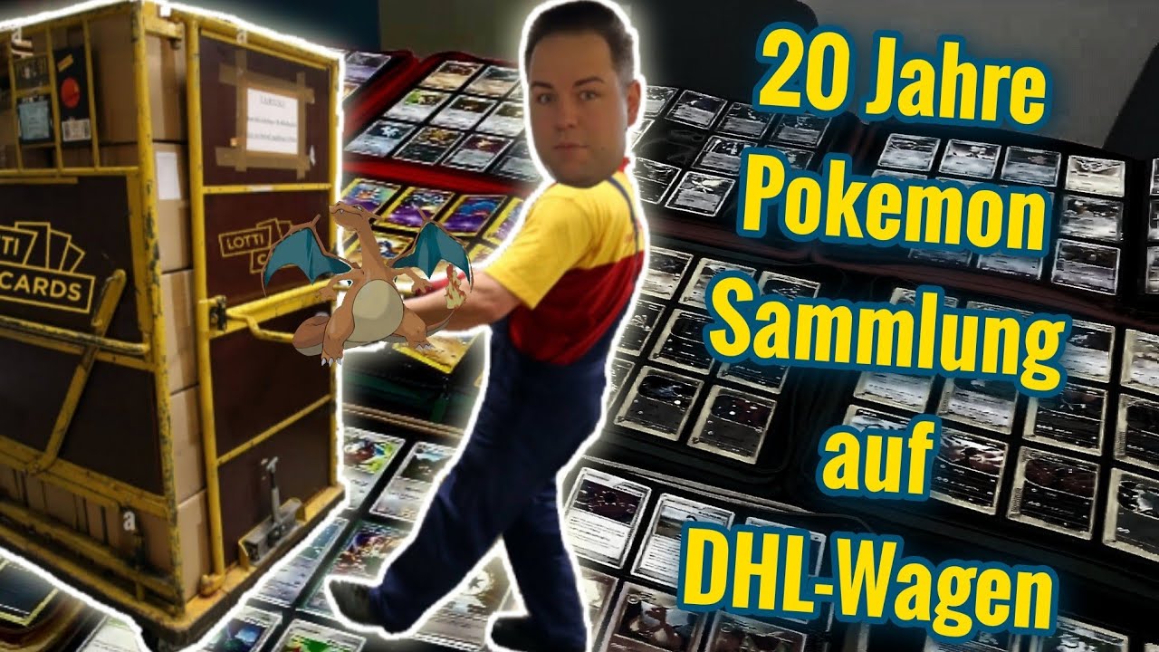 Pokemon Karten der letzten 20 Jahre auf einem DHL Wagen 😱🔥 Teil - 4 NEW!