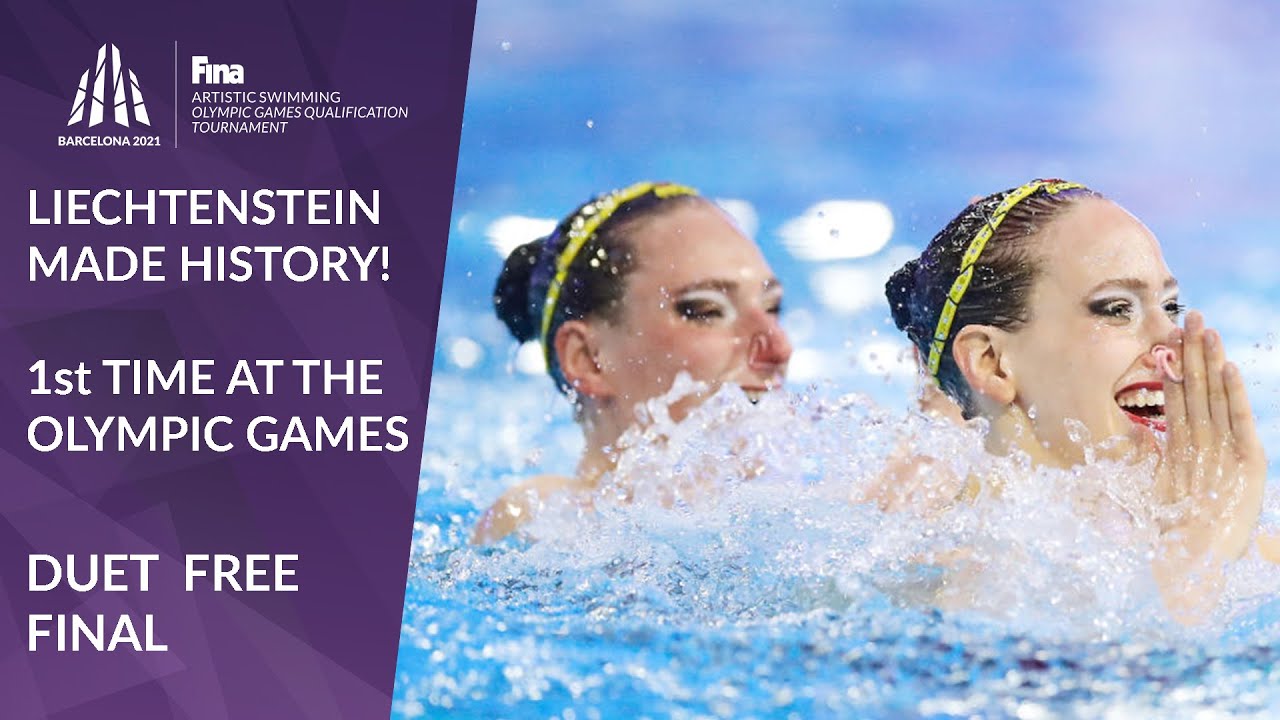 Artistic Swimming Olympic Qualifier - Liechtenstein made history!!!