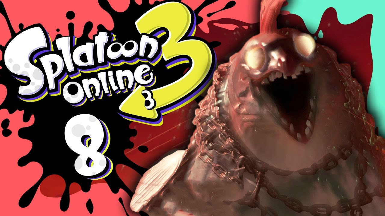 SPLATOON 3 ONLINE 🔫 #8: Salmon Run mit Ober-Salmonide Malmsalm Boss Battle