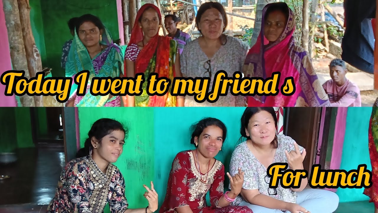 Today I went to my friends for lunch #tibetanvlogger #odisha #tib#
