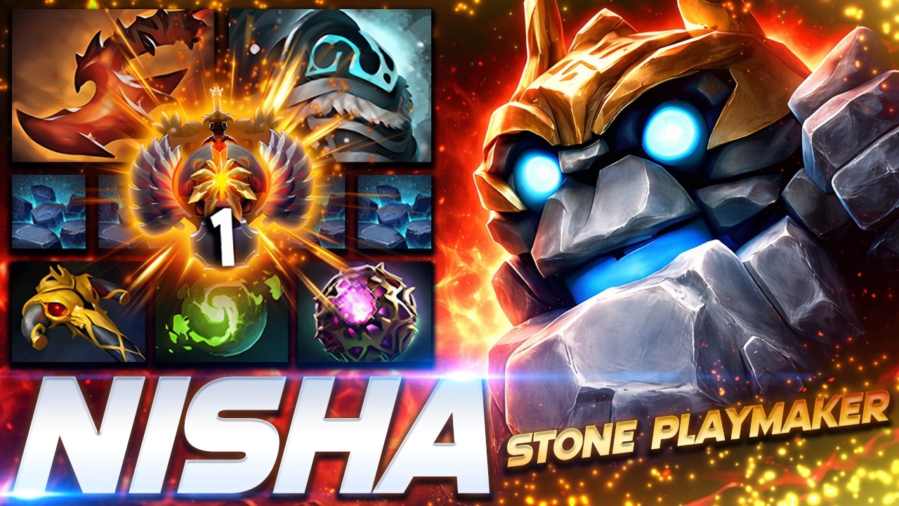 NISHA TINY PLAYMAKER - Dota 2 Pro Gameplay [Watch & Learn]