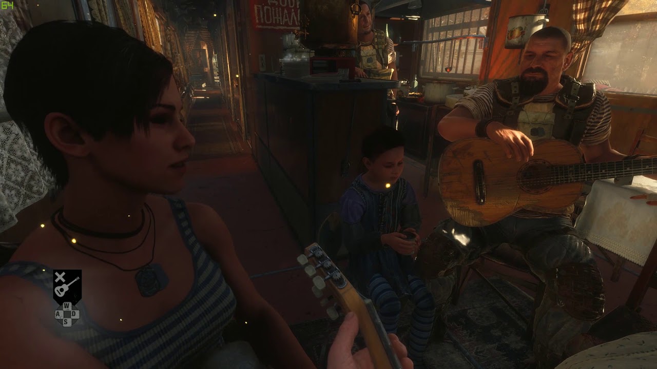 Metro Exodus - Wedding day Artyom guitar solo.