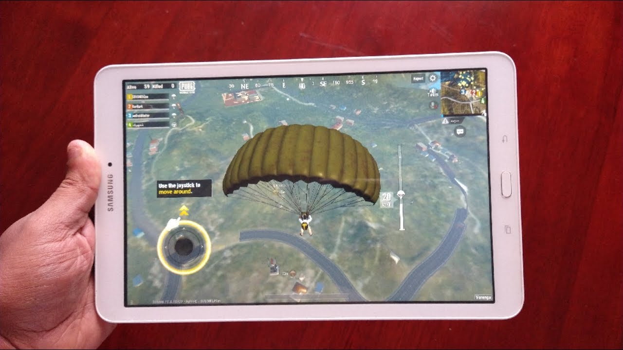 Samsung Galaxy TAB E 9.6 PUBG MOBILE GAMEPLAY