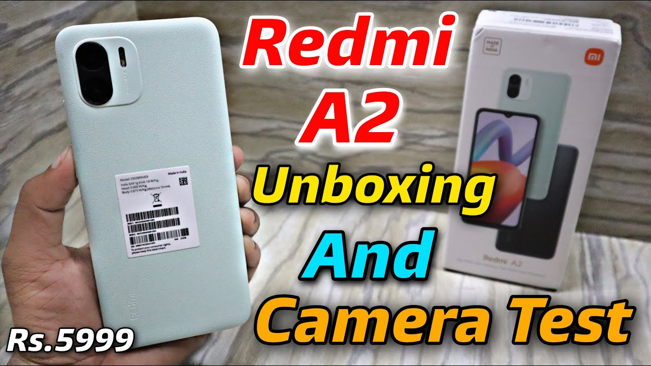 Redmi A2 Unboxing And First Impression ⚡⚡