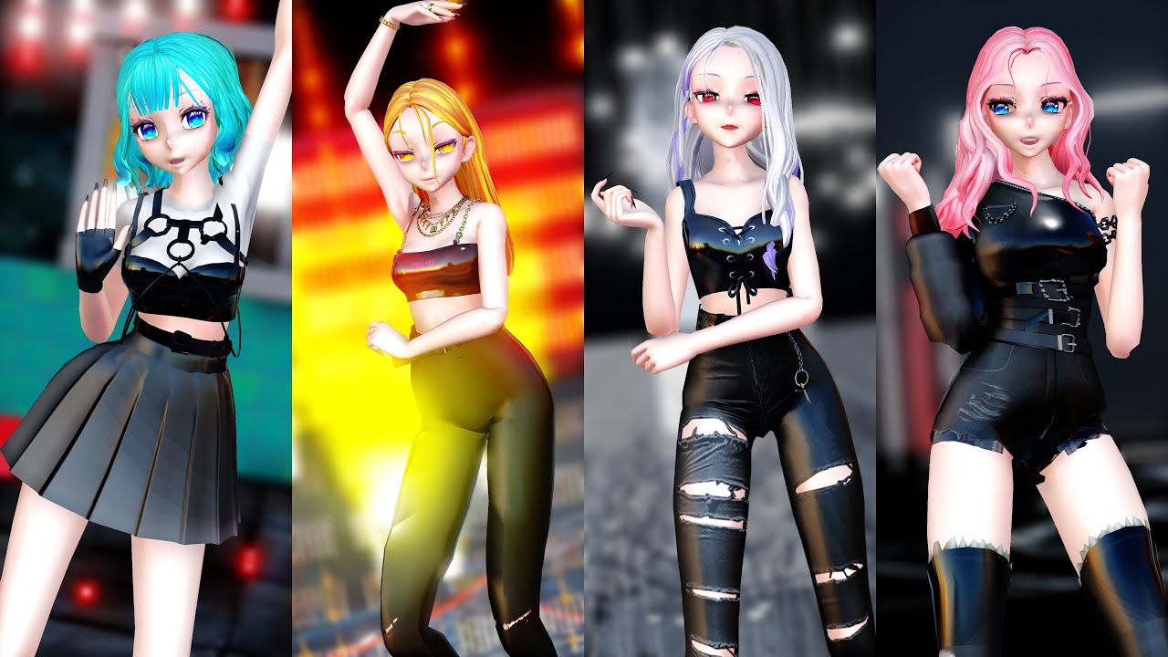 【MMD】BLACKPINK - '불장난 (PLAYING WITH FIRE)'