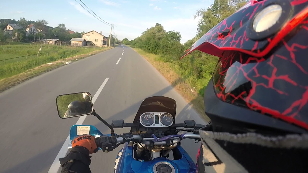 Suzuki DR800 1994 test ride