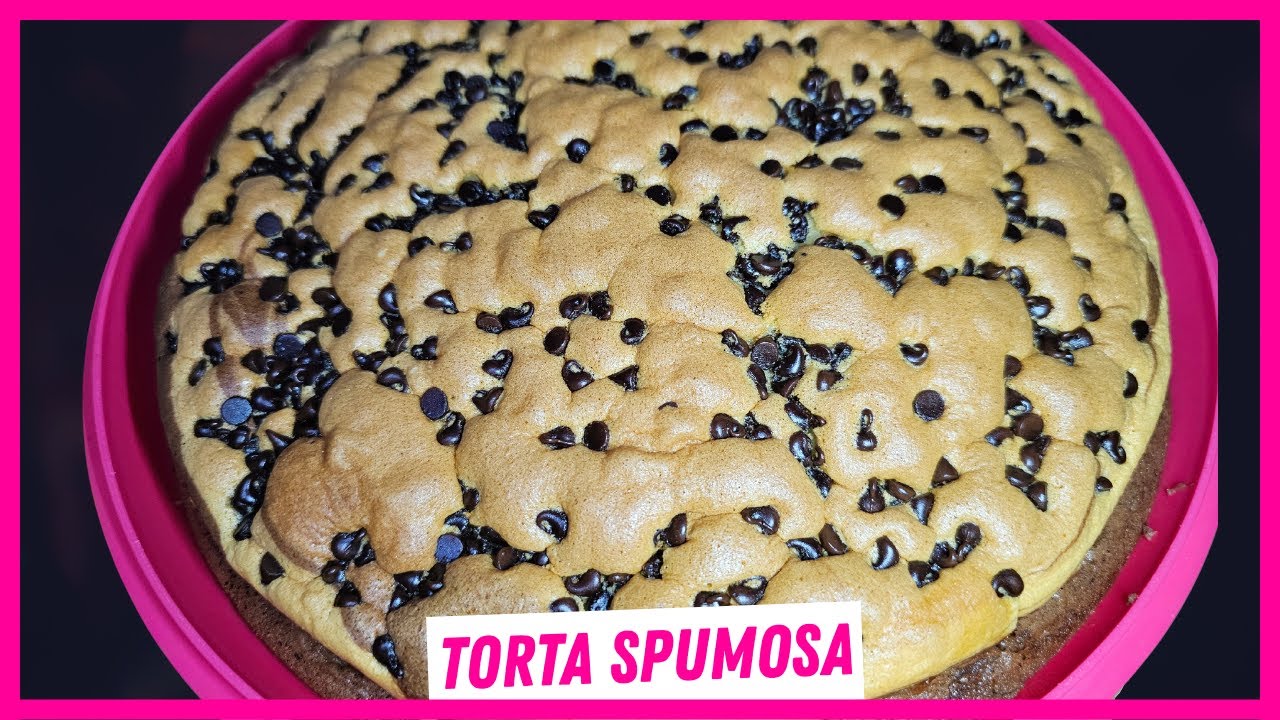 TORTA SPUMOSA LA PIU RICERCATA DEL WEB