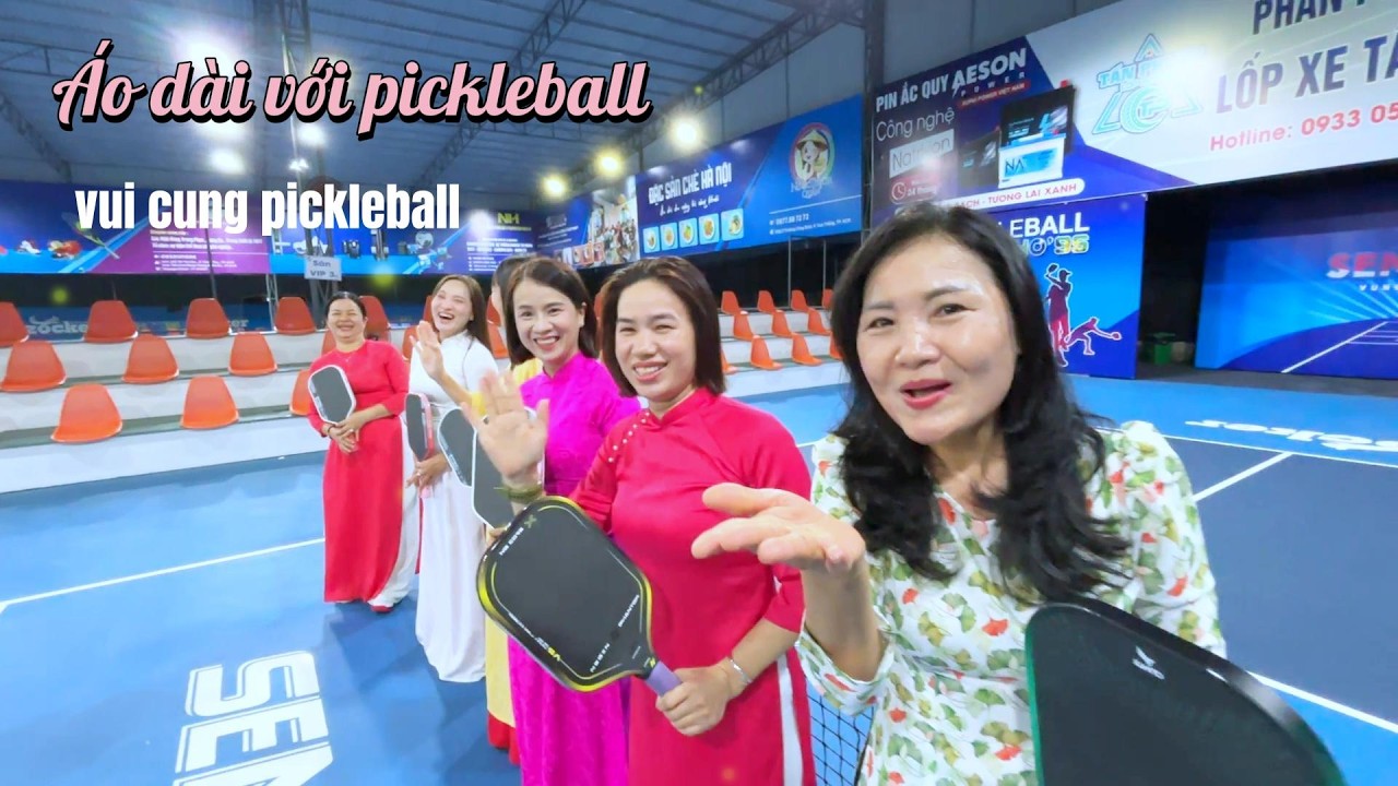 Vui cùng pickleball.