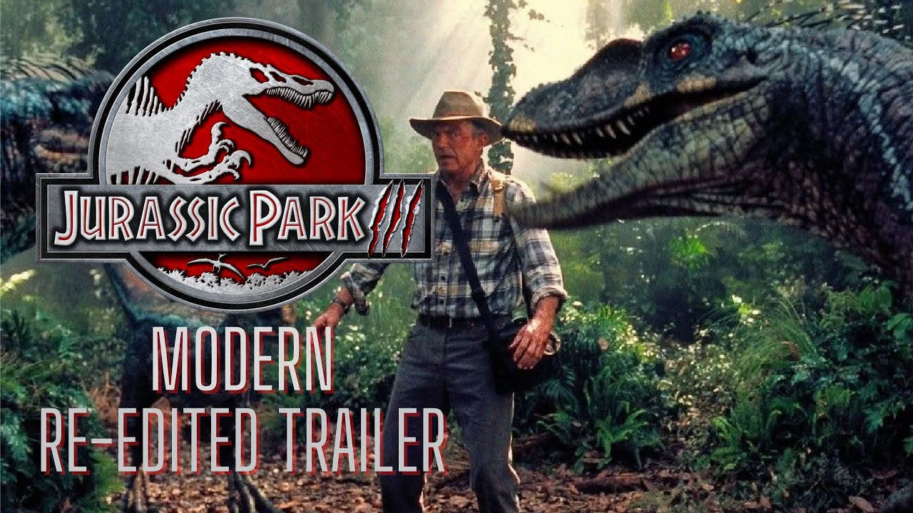 Jurassic park 3 || Re-edited modern trailer