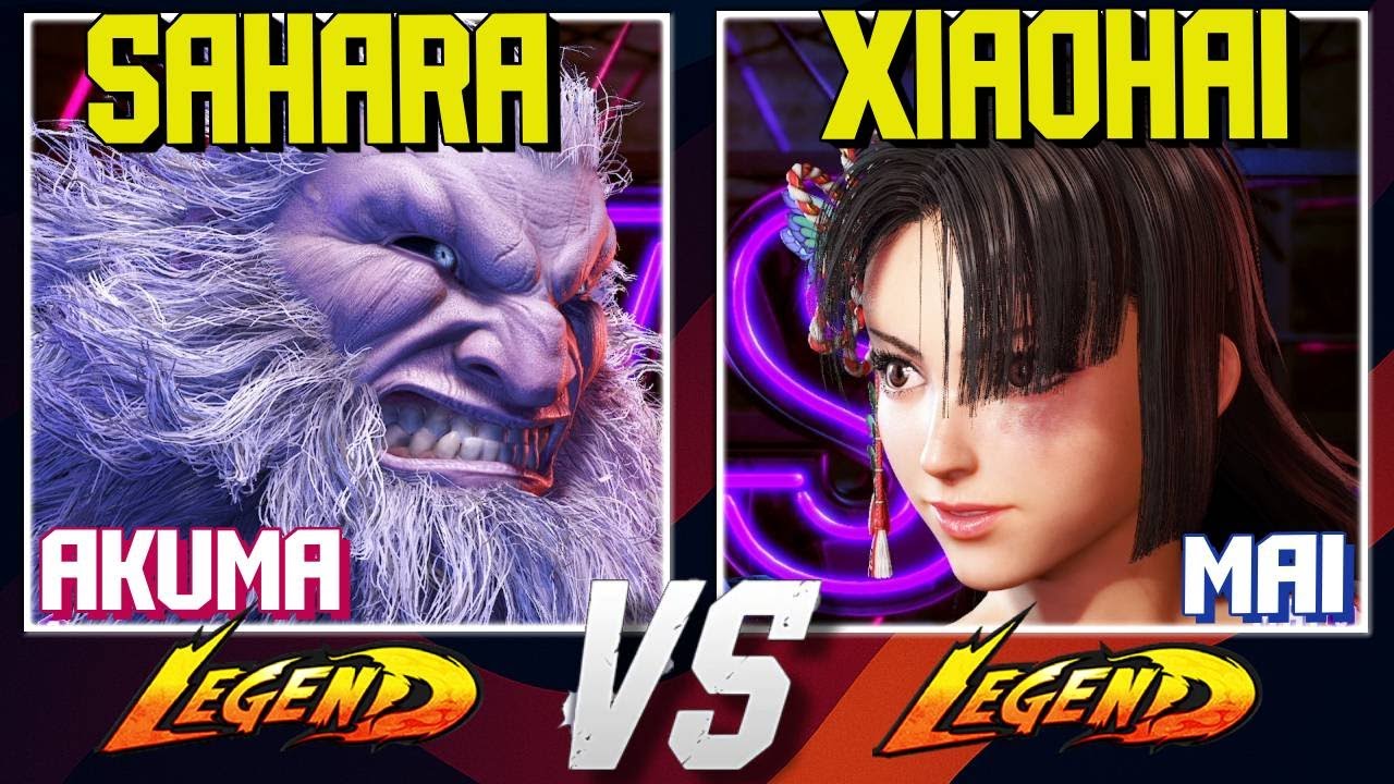 XiaoHai Gets DOUBLE PERFECT 😱 | Sahara Akuma vs Mai | SF6