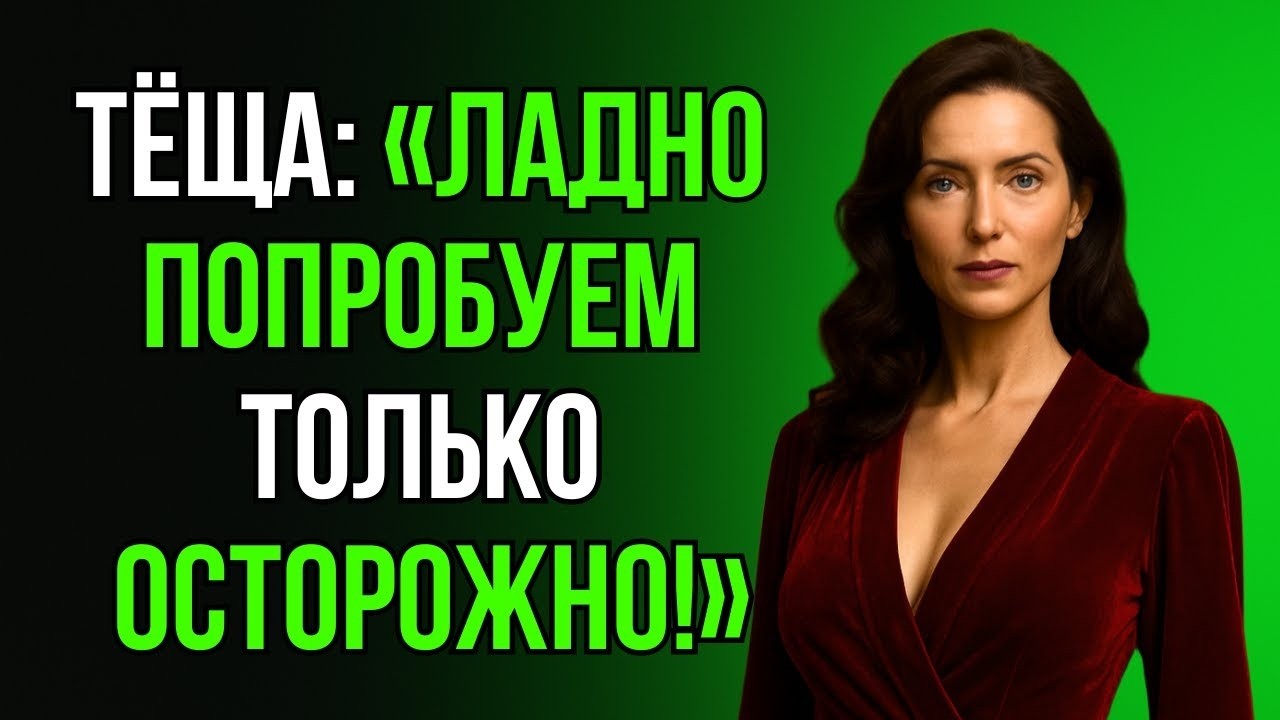 ПОСЛЕ ЭТОГО ВЕЧЕРА ТЁЩА СМОТРЕЛА НА МЕНЯ СОВСЕМ ИНАЧЕ…