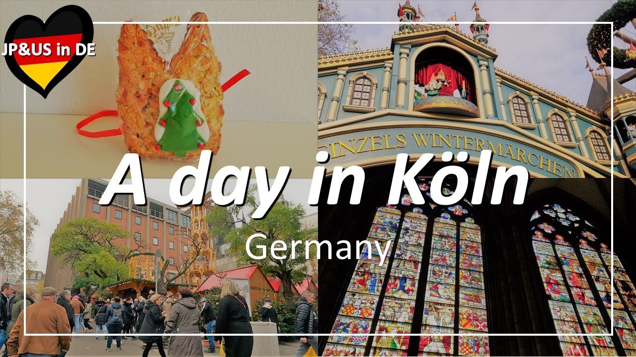 【A day in Köln】🇩🇪Parkrun Köln / German Christmas Market Tour / Köln Trip Vlog⑧