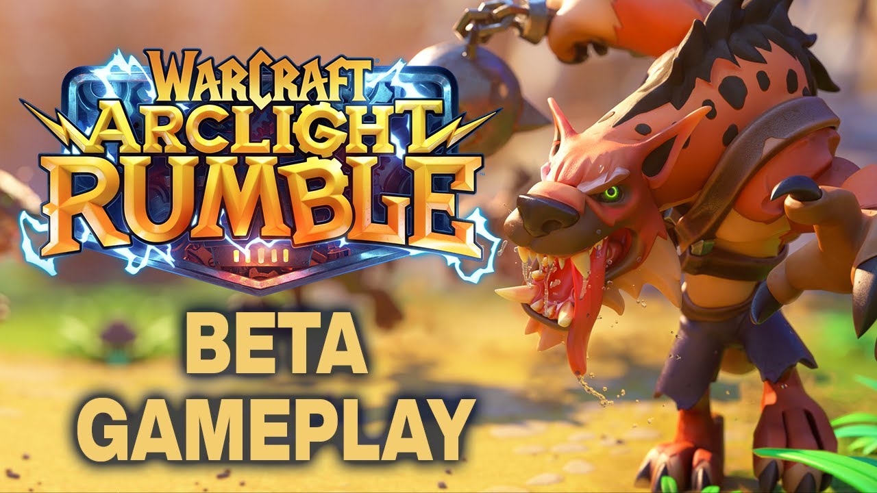Warcraft Arclight Rumble Beta Gameplay!