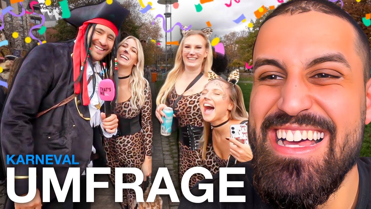 DIESE KARNEVAL UMFRAGE WAR LACHKICK..! 🤣 (bodenlos)