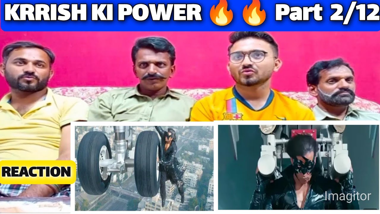 Reaction on Krrish 3 Full Movie Part  2/10.