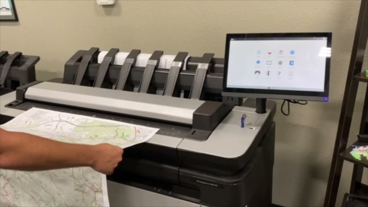 HP DesignJet XL 3600 Scan Settings