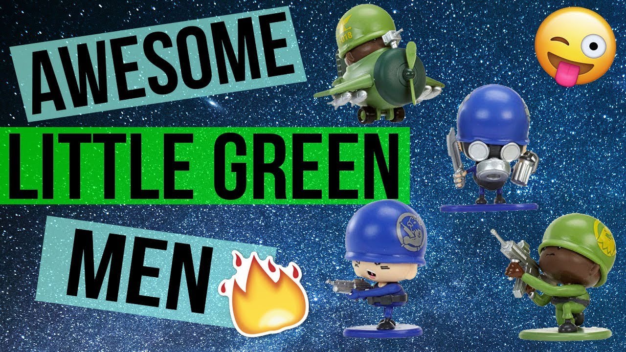 Unboxing New Awesome Little Green Men Series 2 Zombies