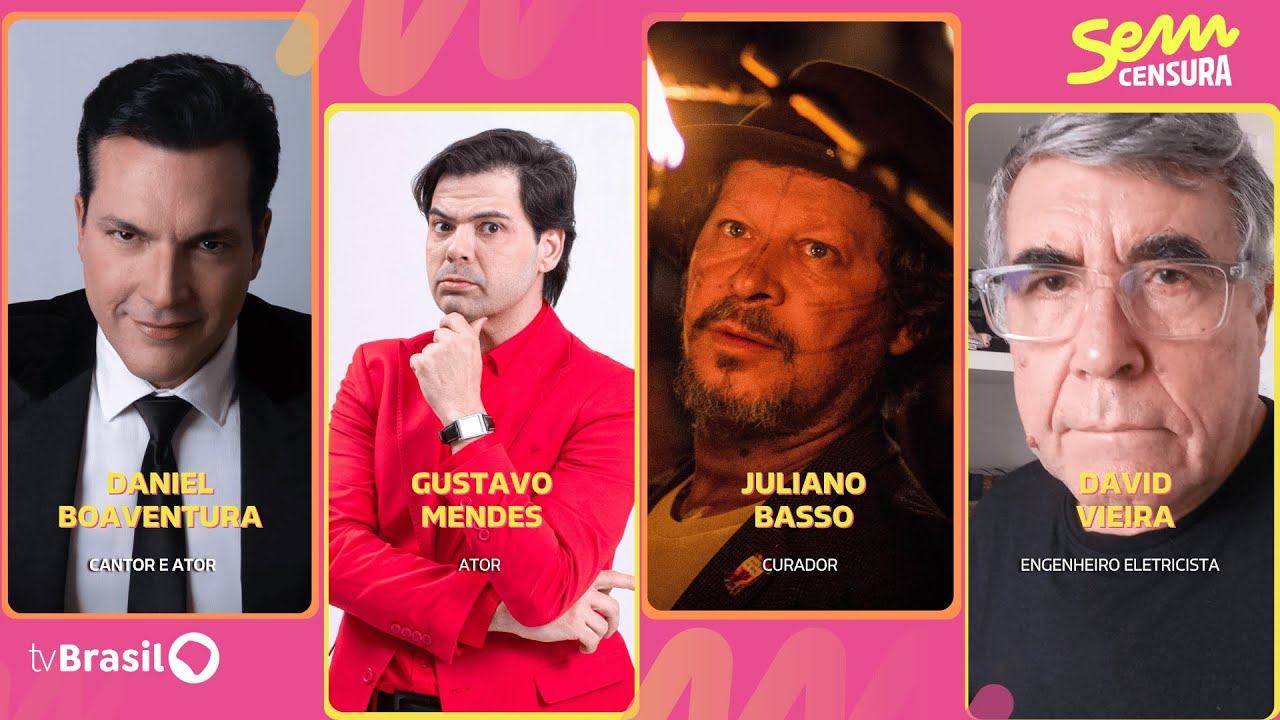 🔴 SEM CENSURA RECEBE DANIEL BOAVENTURA, GUSTAVO MENDES, JULIANO BASSO E DAVID VIEIRA
