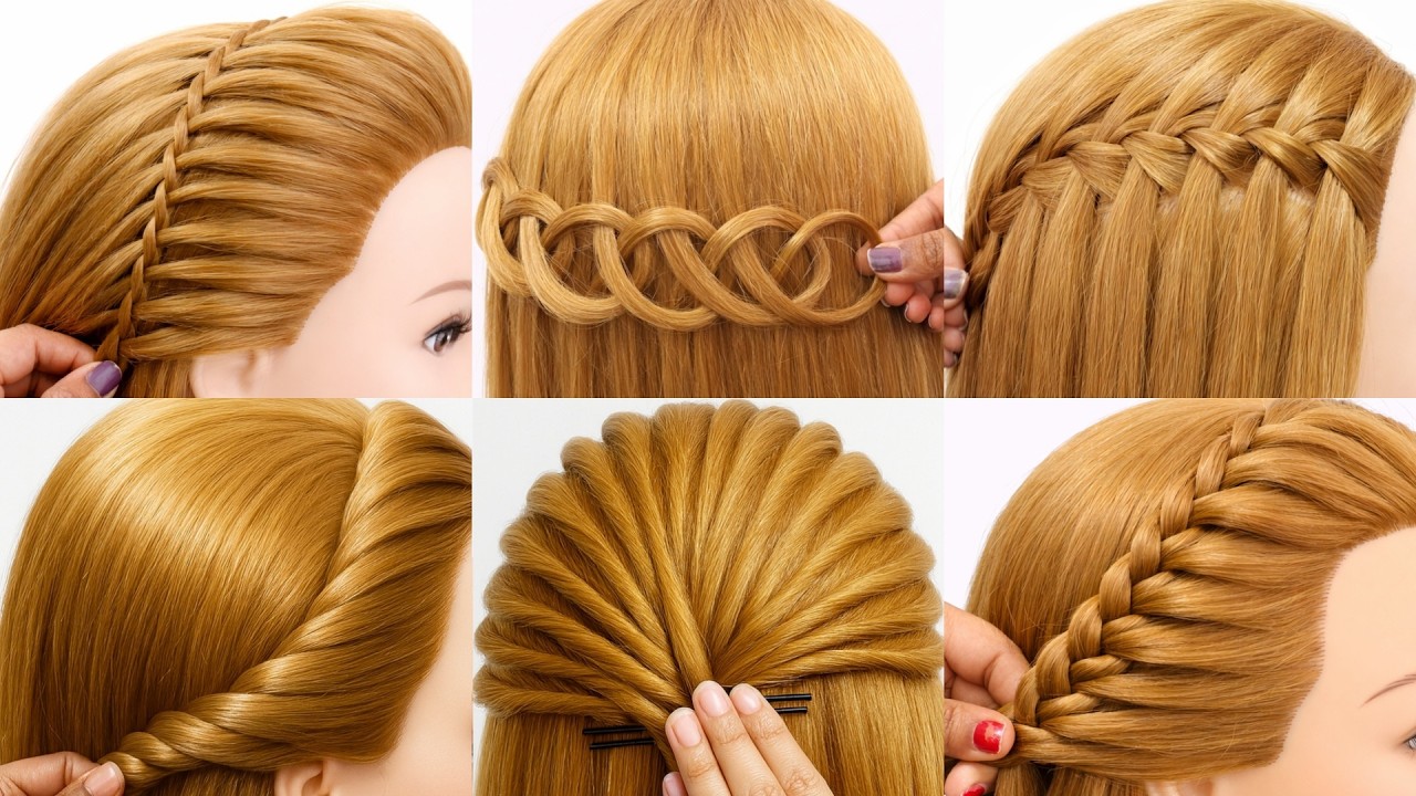 Easy Different Type of Hairstyle - Beautiful hairstyle | Stylish hairstyle | Hairstyle for girls