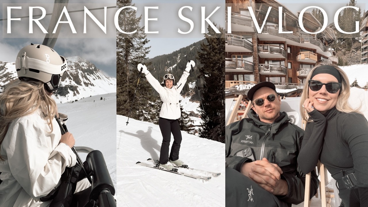 SKI VLOG 🇫🇷 Come Skiing With Me | a fun family trip to Morzine France