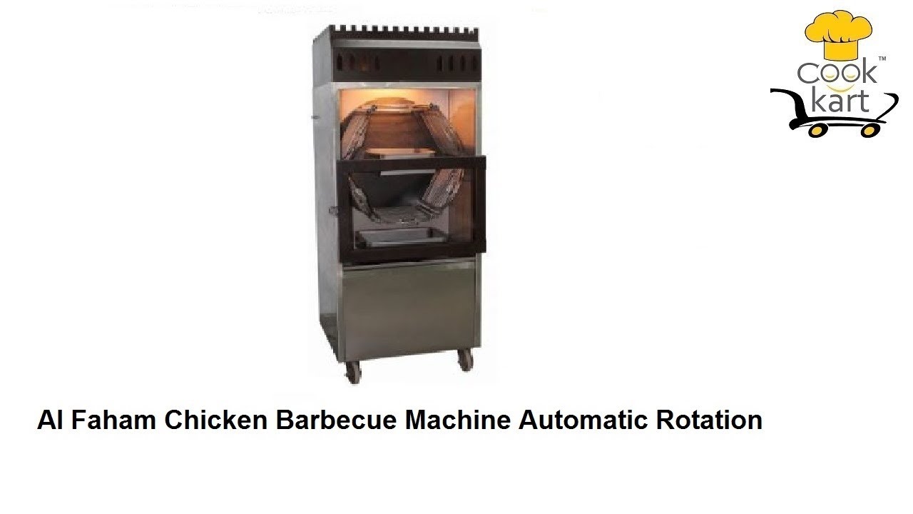 Al Faham Chicken Barbecue Machine Automatic Rotation